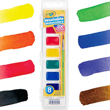 Washable Watercolors 8 pans