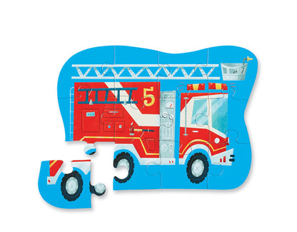 Fire Truck 12pc Mini