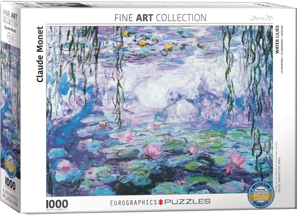 Monet Waterlillies 1000pc Puzzle