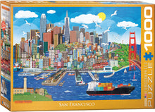 San Francisco Folk Art 1000pc