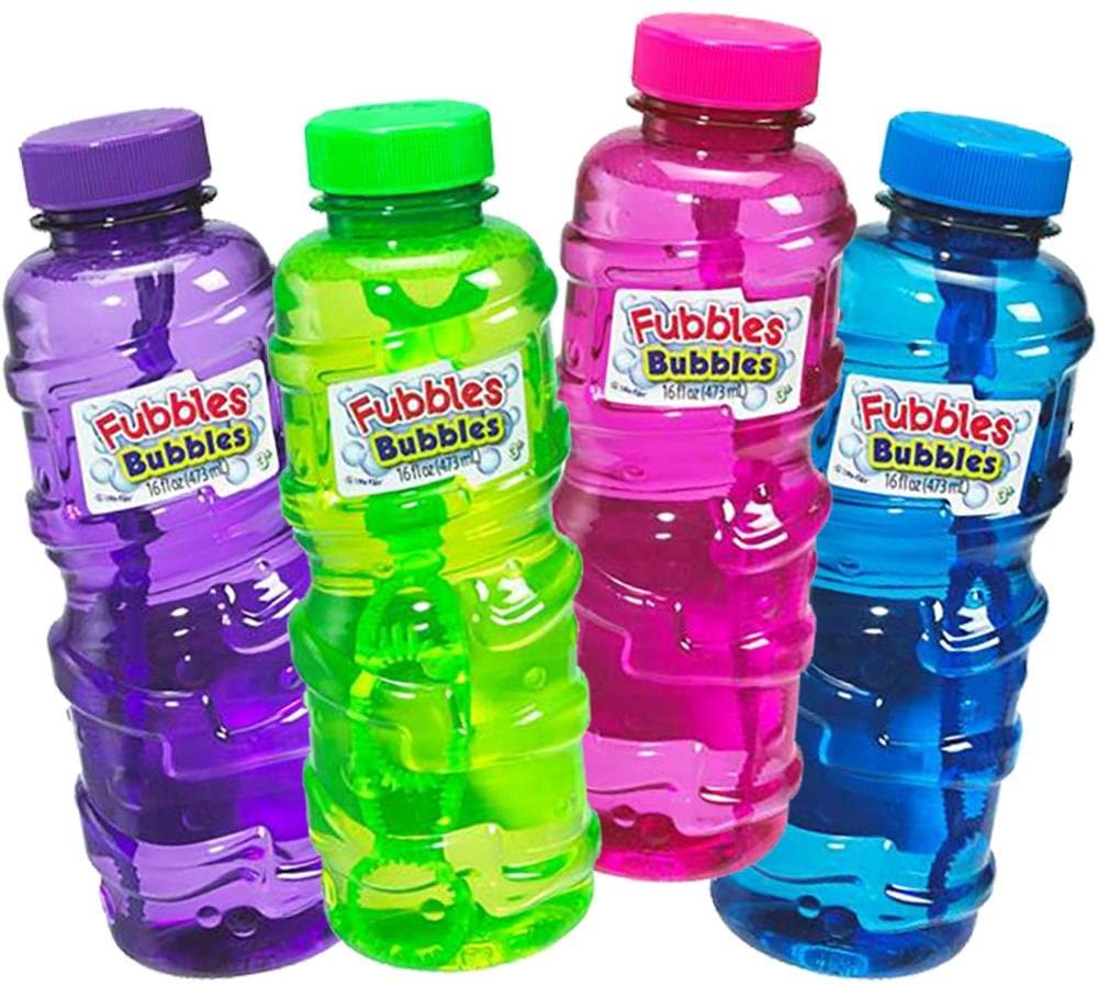 Fubbles Bubble Solution 16oz (Assorted Colors)