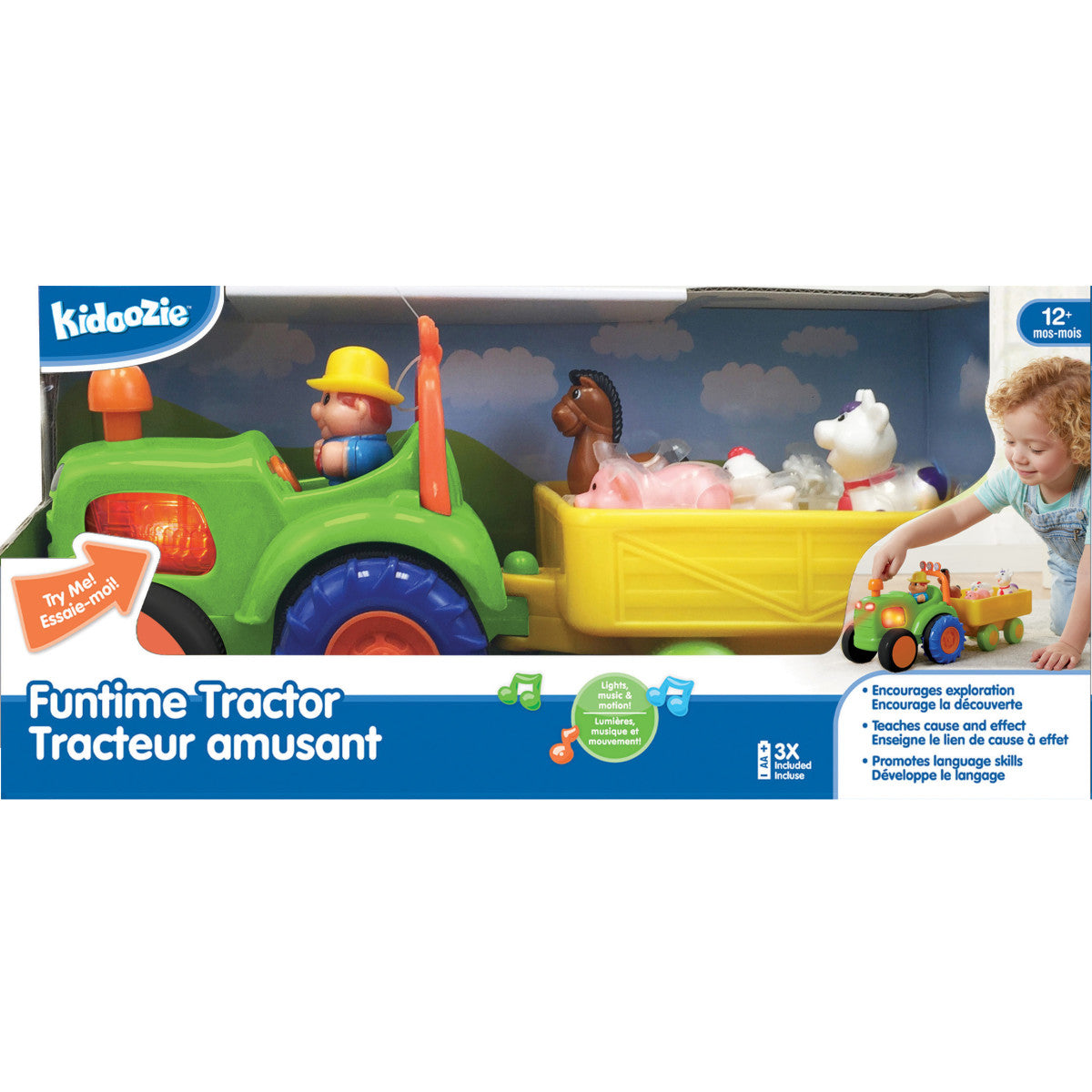 Kidoozie Funtime Tractor