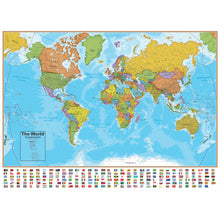 World Wall Map 38x51 (PICKUP/DELIVERY Only)