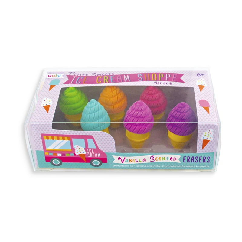 Ice Cream Shoppe Erasers
