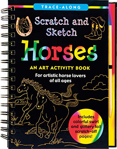 Scratch and Sketch Horses