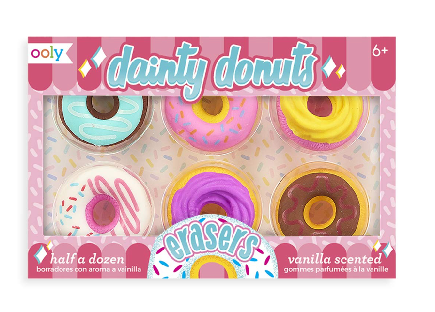 Dainty Donuts Erasers