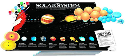 3D Glow Solar System Model Kit