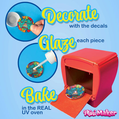 Birthday Party Mini Maker - Paint Your Own Mini Ceramics