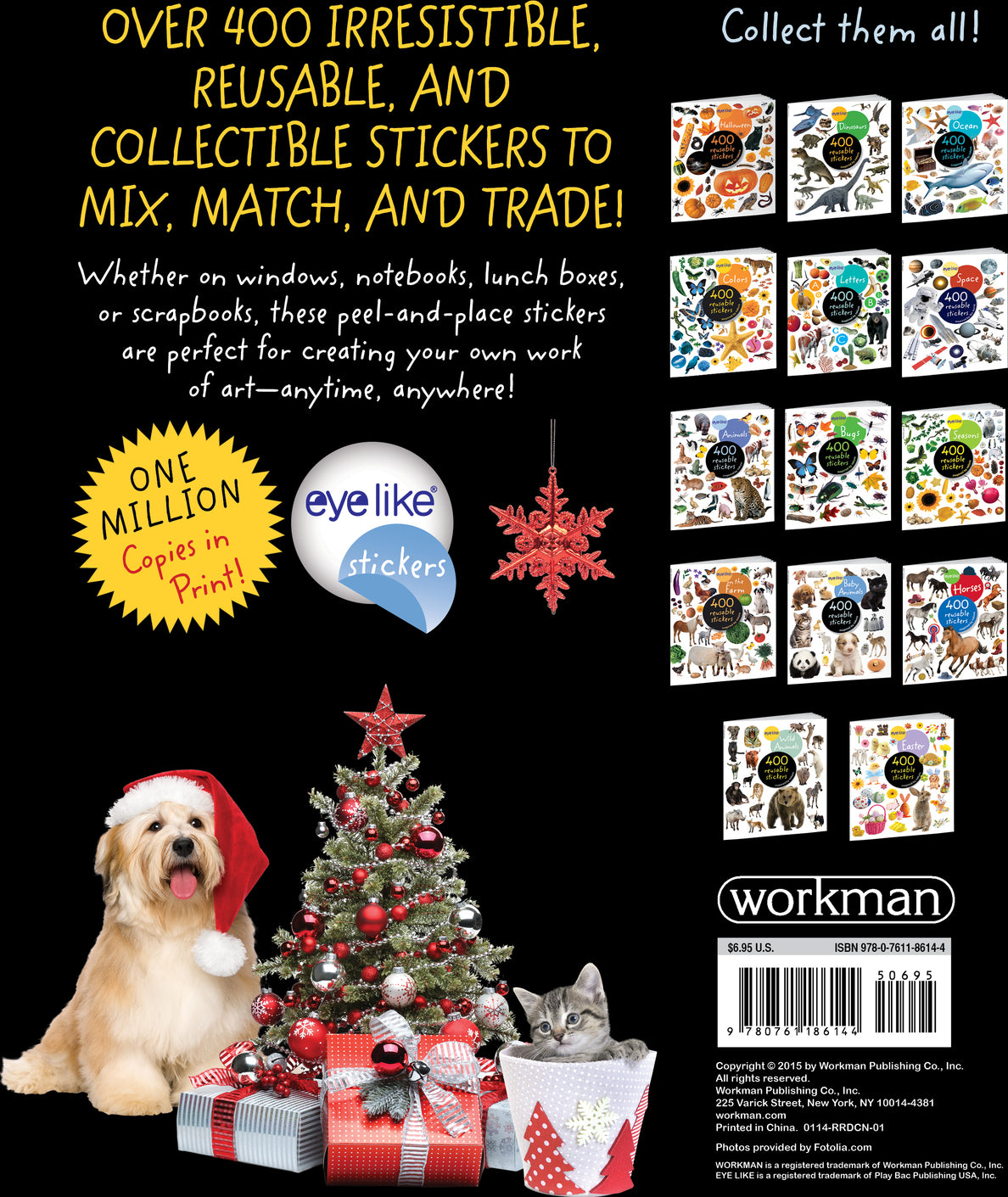 Eyelike Stickers: Christmas