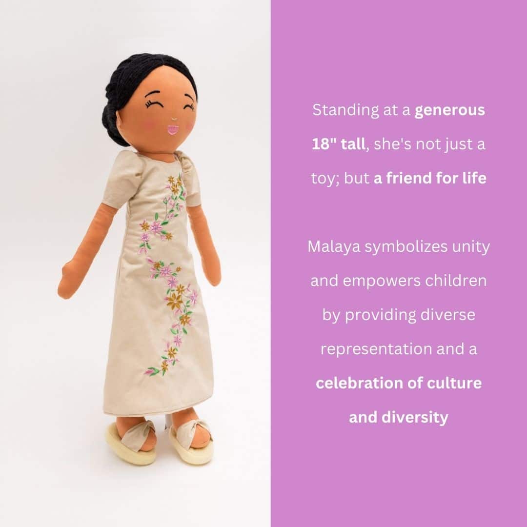 Malaya Filipina Cultural Doll