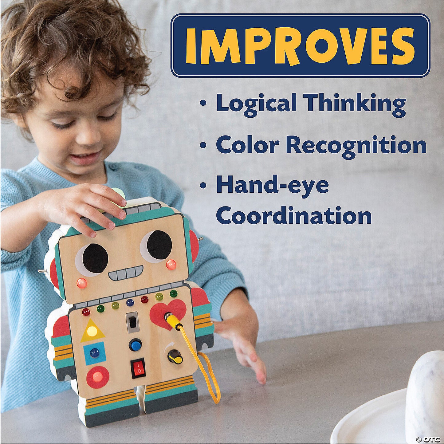 Blinkity Bot Light Up Busy Board