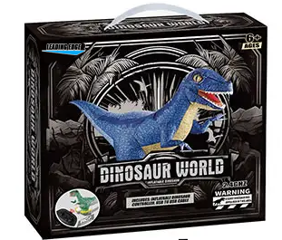 Inflatable Dinosaur RC Blue