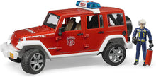 Jeep Rubicon Fire Department w/ Fireman