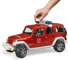 Jeep Rubicon Fire Department w/ Fireman