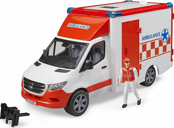 MB Sprinter Ambulance with Driver – Cheeky Monkey Toys