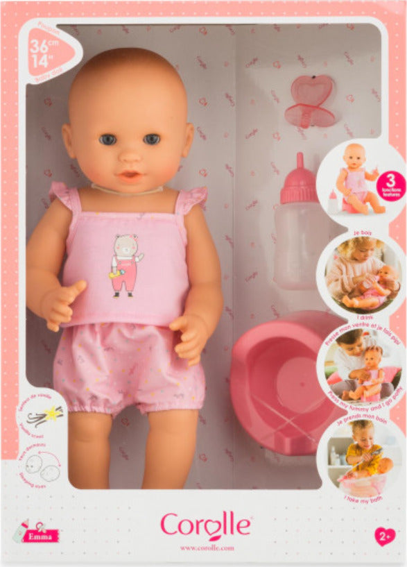 Emma Drink-And-Wet Bath Baby - Corolle