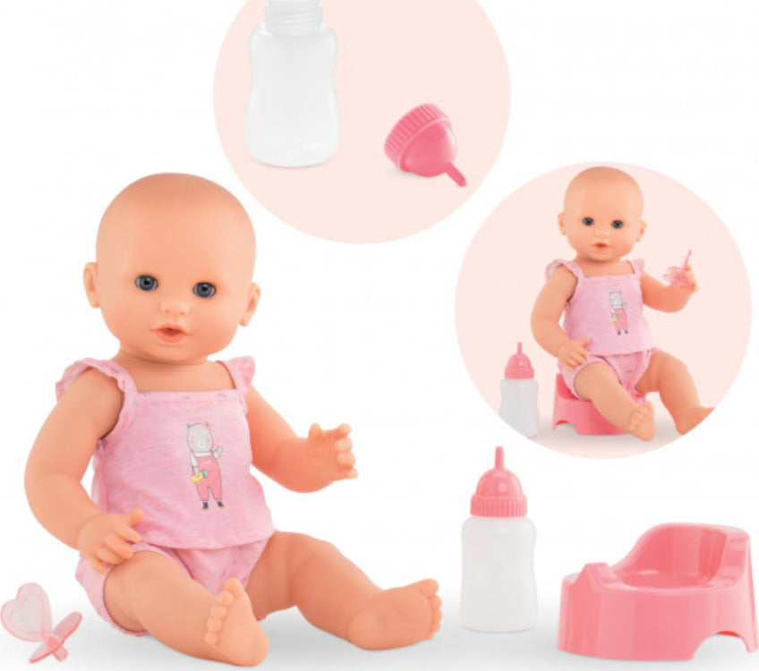 Emma Drink-And-Wet Bath Baby - Corolle