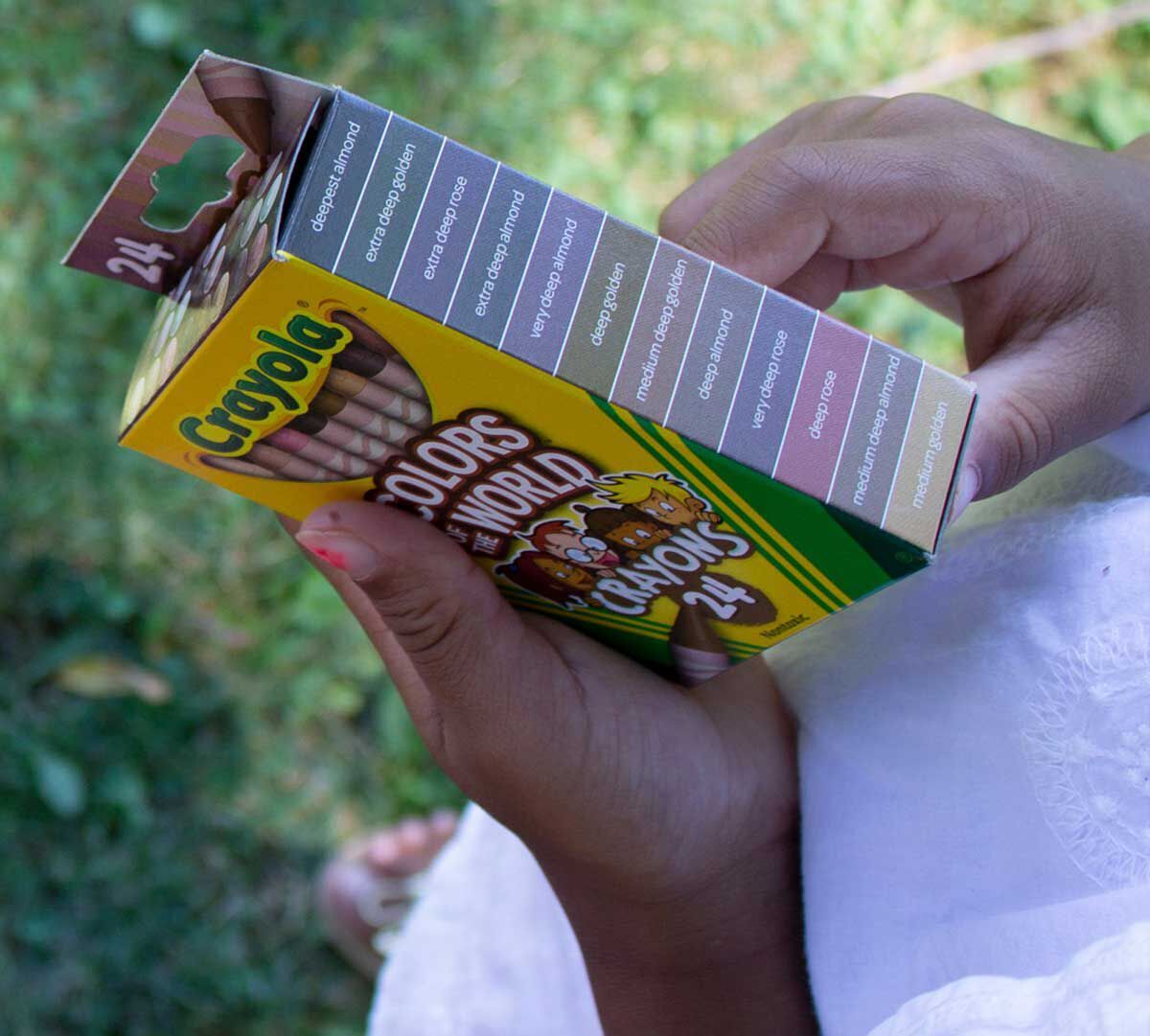 24 Ct Crayons, Colors Of The World