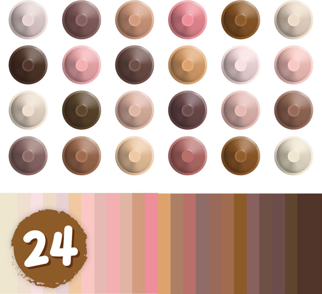 24 Ct Crayons, Colors Of The World