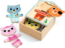 Wooden Puzzles Dressup Mix