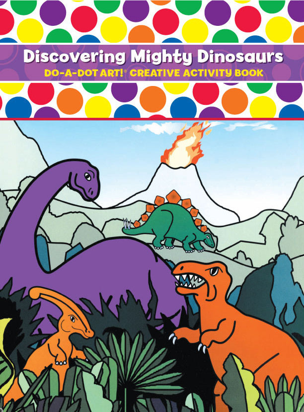 Discovering Mighty Dinosaurs Coloring Book