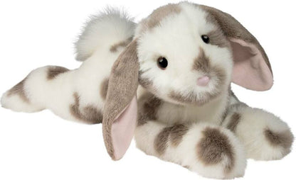 Ramsey Gray Spotted Bunny 18"