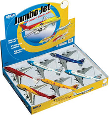 Jumbo Jet Pullback Die-cast