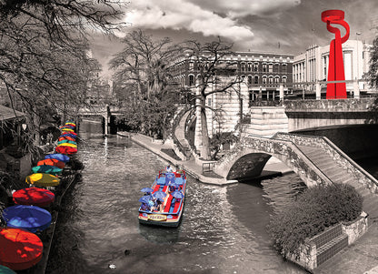 City Photography 1000pc Puzzle San Antonio Riverwalk