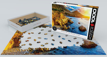 Sunset on the Pacific 1000pc Puzzle