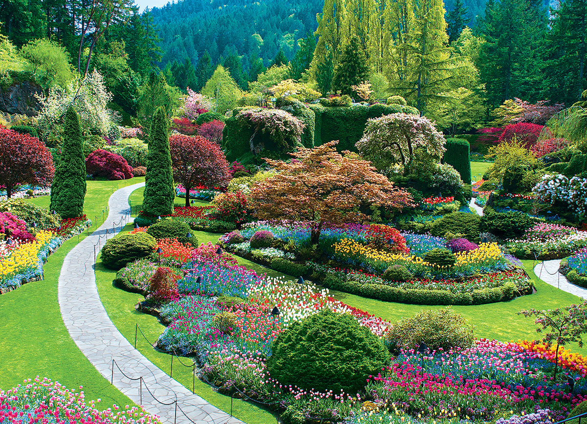 Butchart Gardens Sunken Garden 1000pc