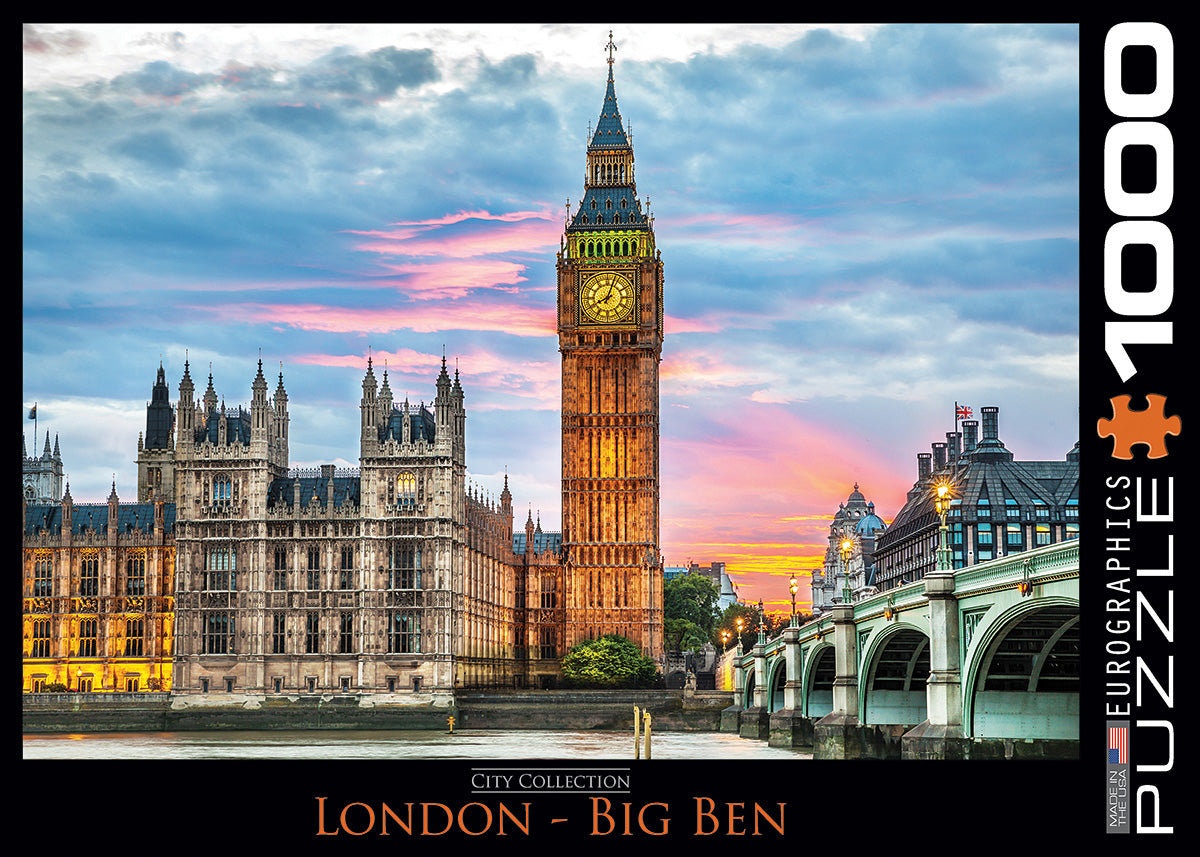 City Collection - London 1000-Piece Puzzle