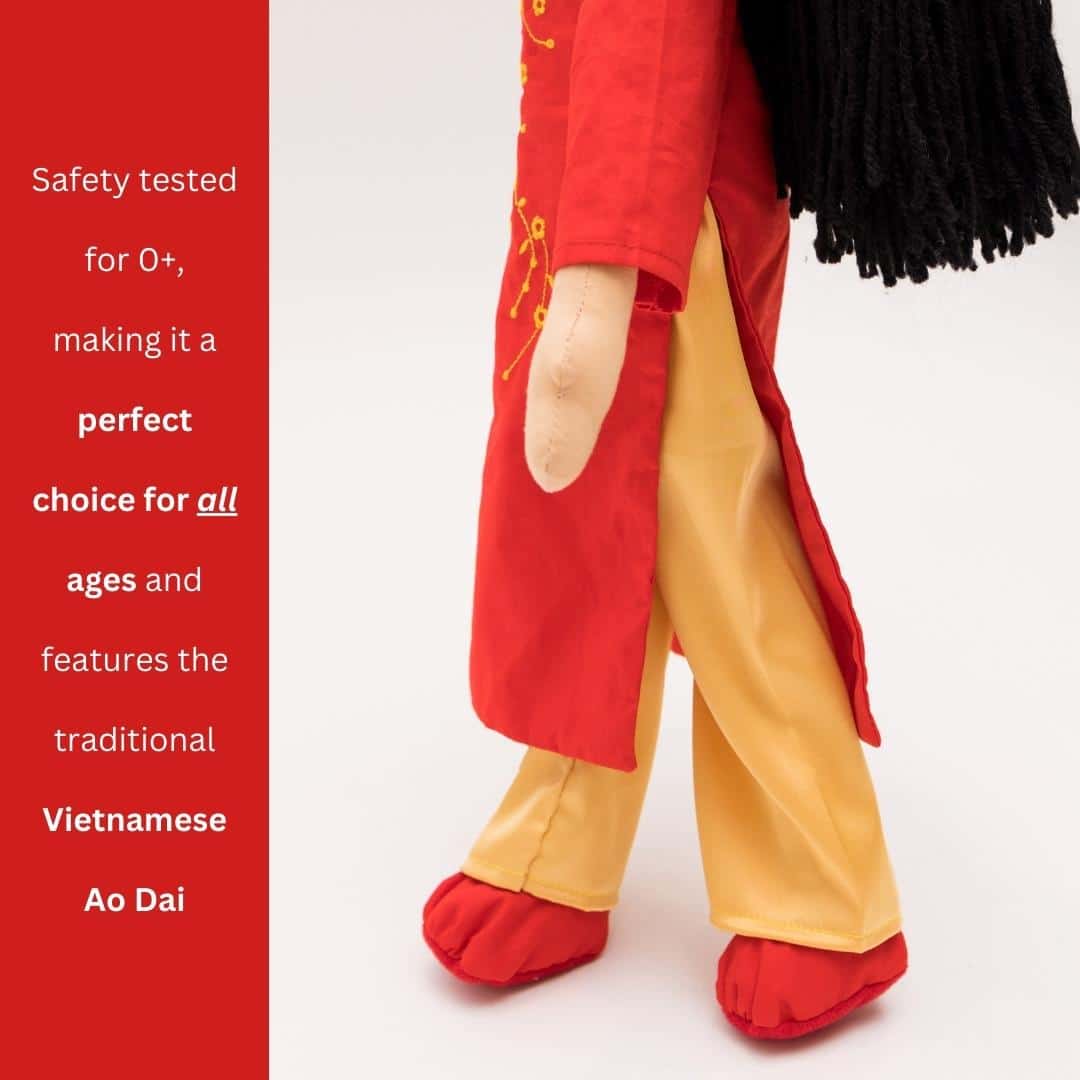 Hoa Vietnamese Cultural Doll