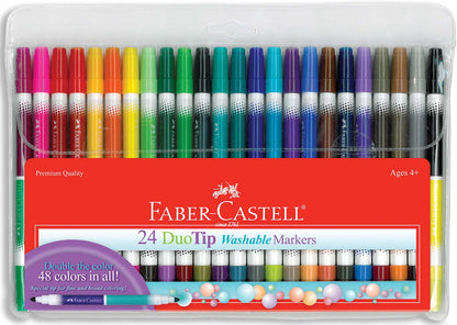24ct Duo Tip Washable Markers (48 colors)