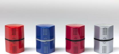 Single GRIP Trio Pencil Sharpener (Carded, blue or red)
