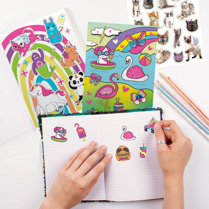 1000+ Rainbow Sticker Book