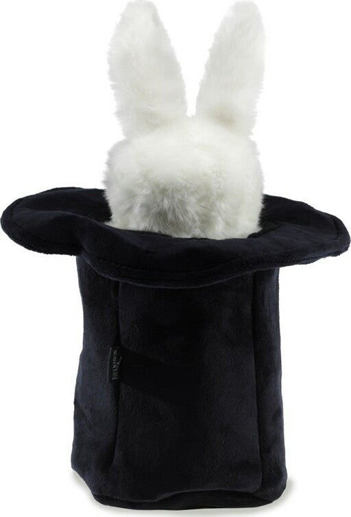 Rabbit In Hat Hand Puppet