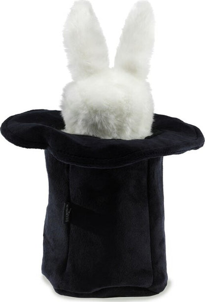 Rabbit In Hat Hand Puppet