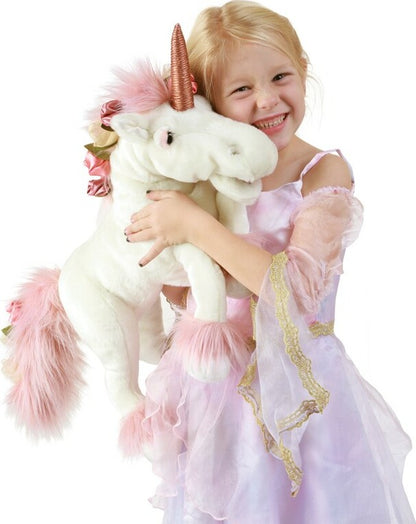 Unicorn, Music Box Puppet