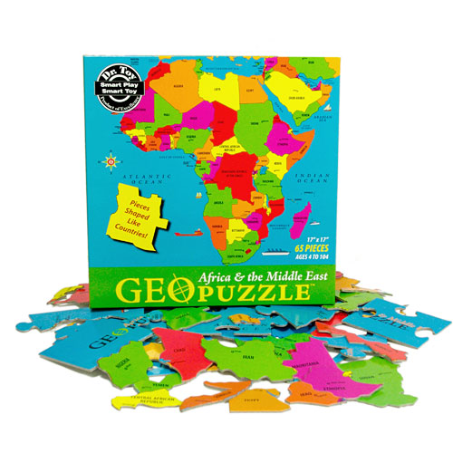 GeoPuzzle Africa & Middle East – Cheeky Monkey Toys