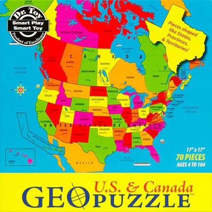 GeoPuzzle USA and Canada