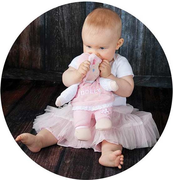 My First Dolly Blonde, 13"