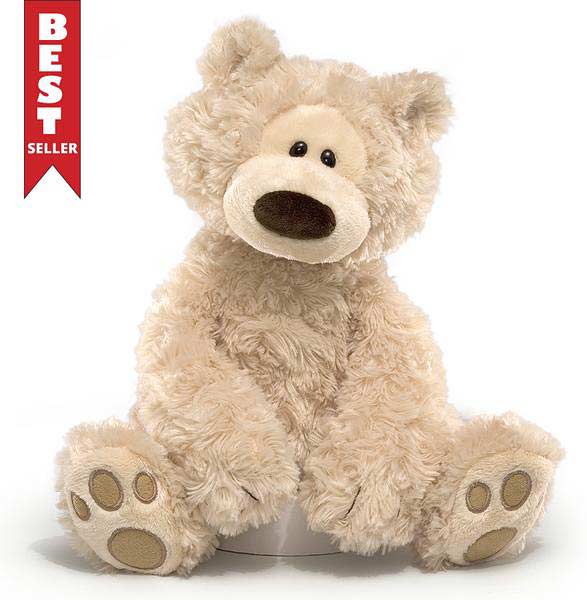 Philbin Beige Bear 12"