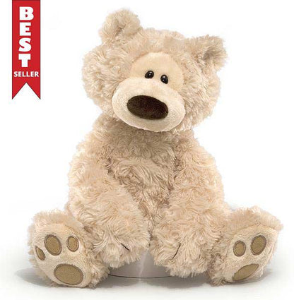Philbin Beige Bear 12"