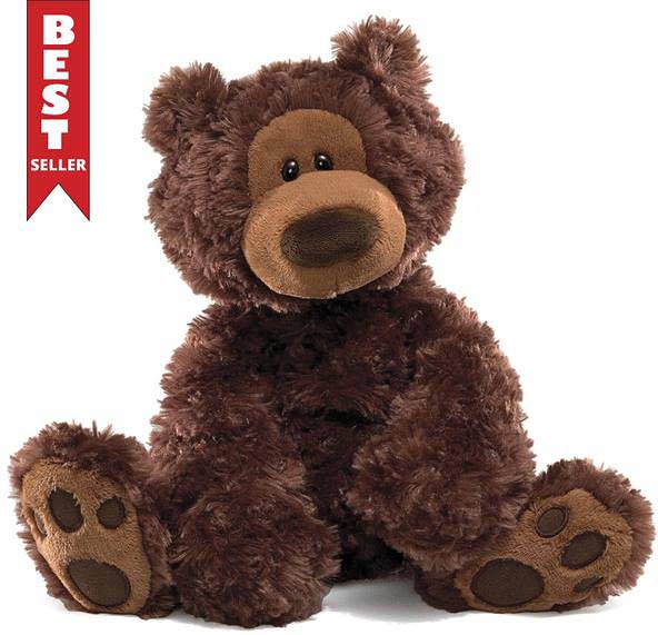 Philbin Chocolate Bear 12"