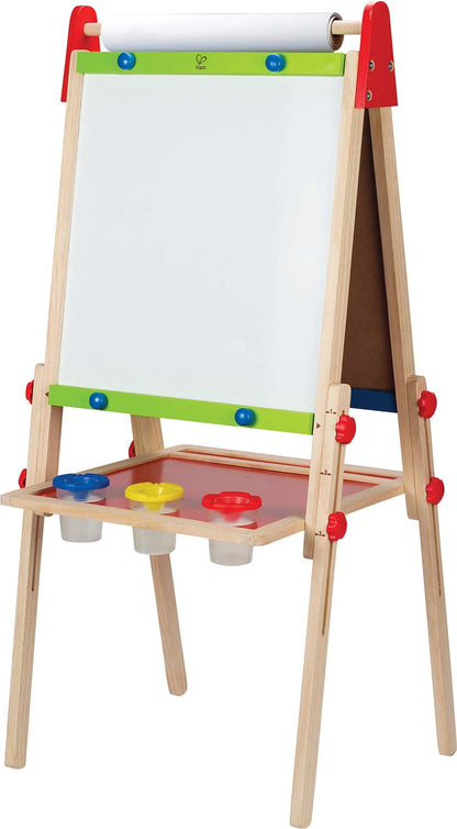 All-in-1 Double Sided Wooden Easel
