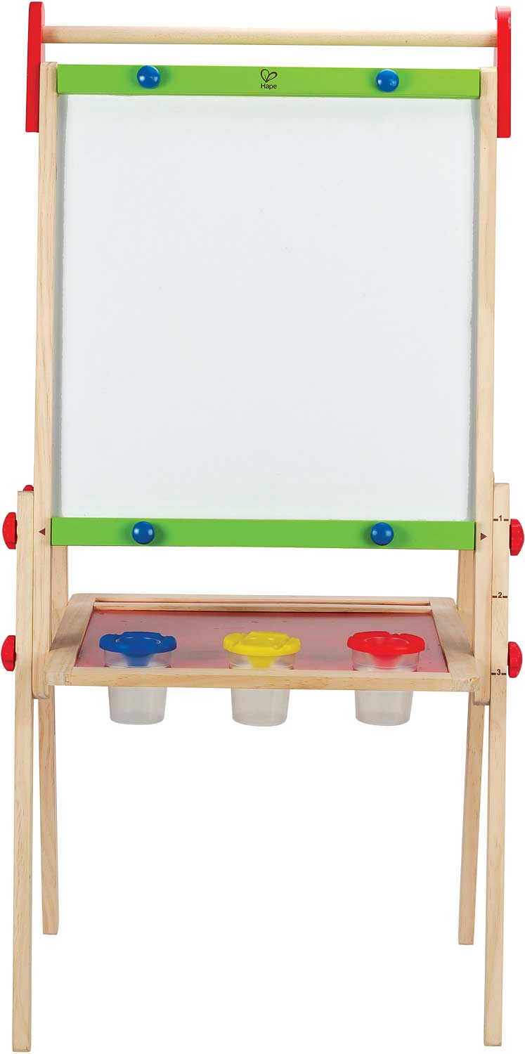 All-in-1 Double Sided Wooden Easel