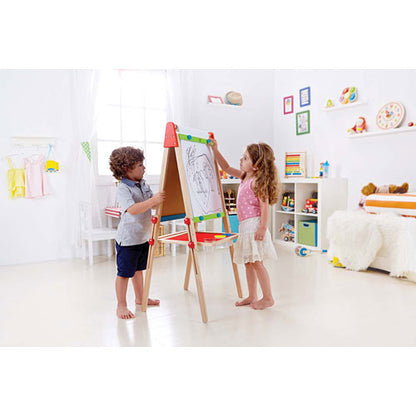 All-in-1 Double Sided Wooden Easel