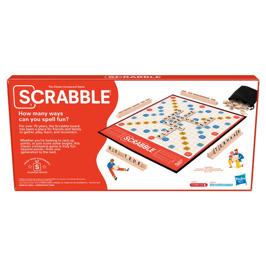Classic Scrabble Game – Cheeky Monkey Toys