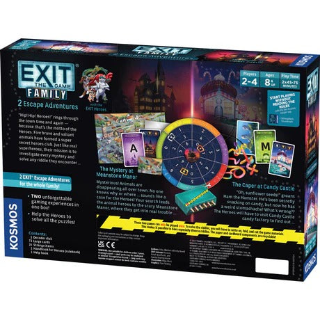 EXITグッズセット EXIT: Family: 2 Escape Adventures – Cheeky Monkey Toys