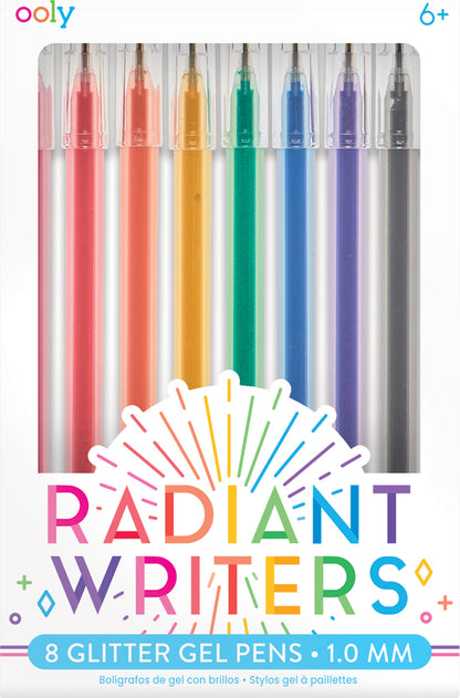 Radiant Writers Glitter Gel Pens